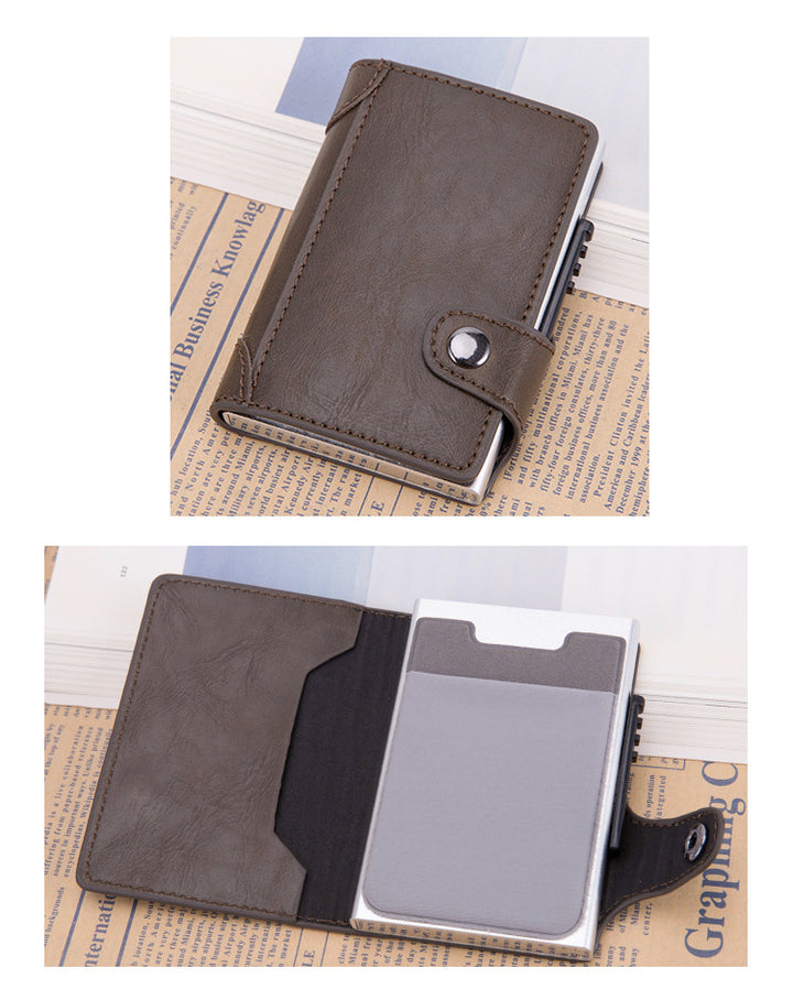 Men's Smart Cardholder - Coffee