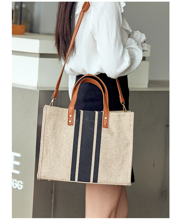 Canvas Tote Bag - Black