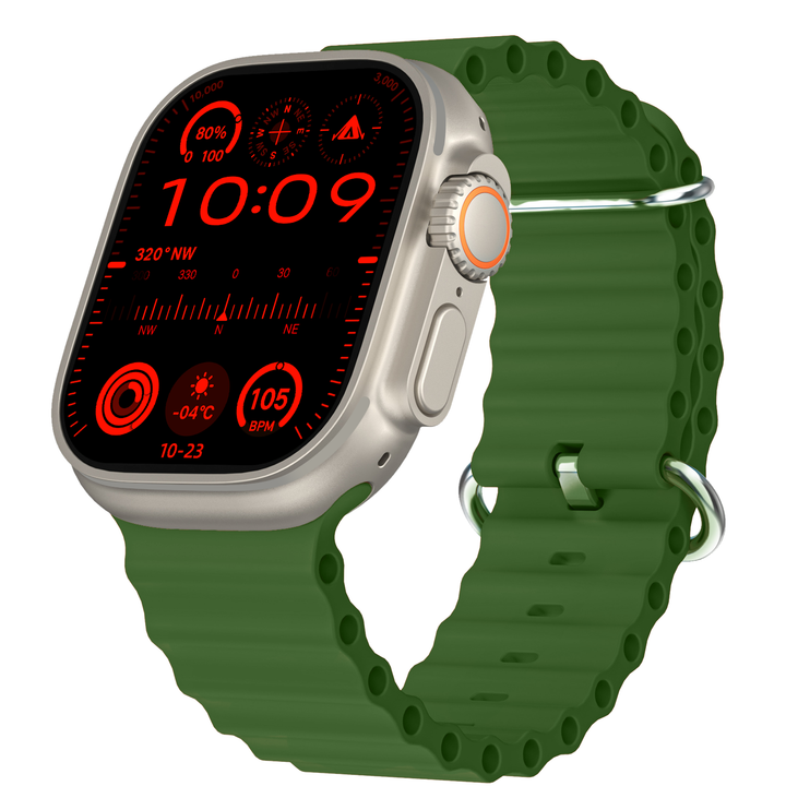 HK9 Ultra2 Smart Watch - Green