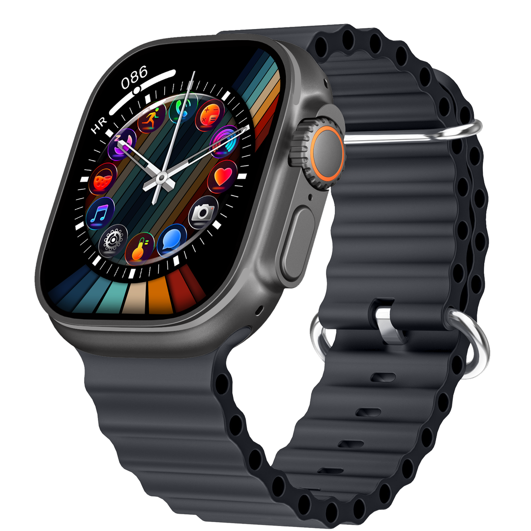 HK9 Ultra2 Smart Watch - Black