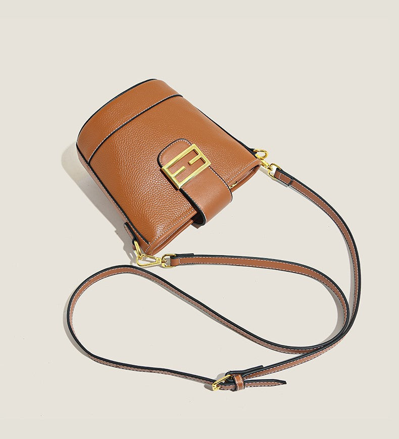 Iconic Bucket Bag - Brown