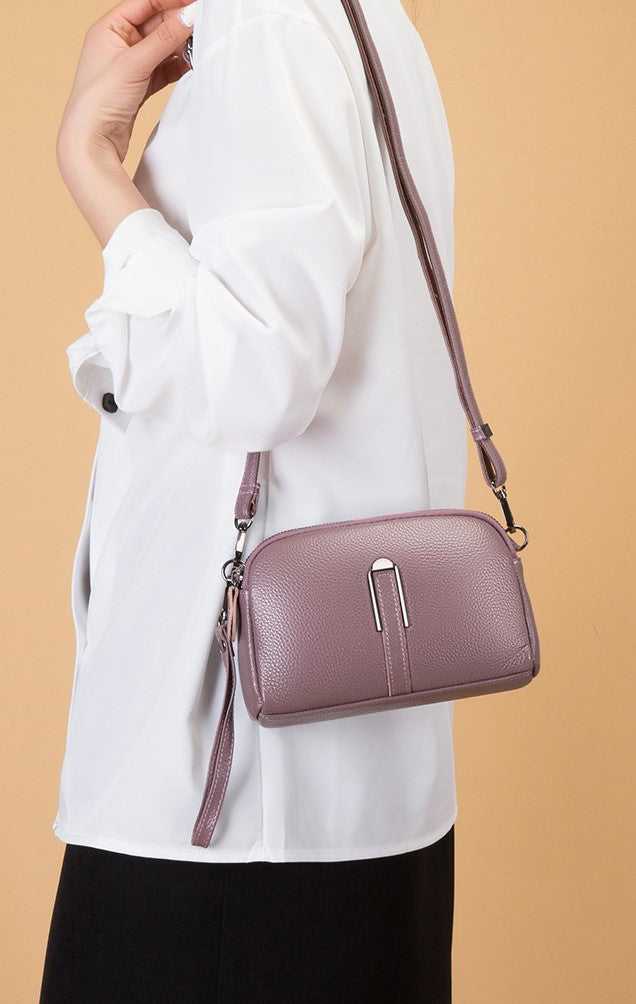 Bella Cross Bag - LinenPurple