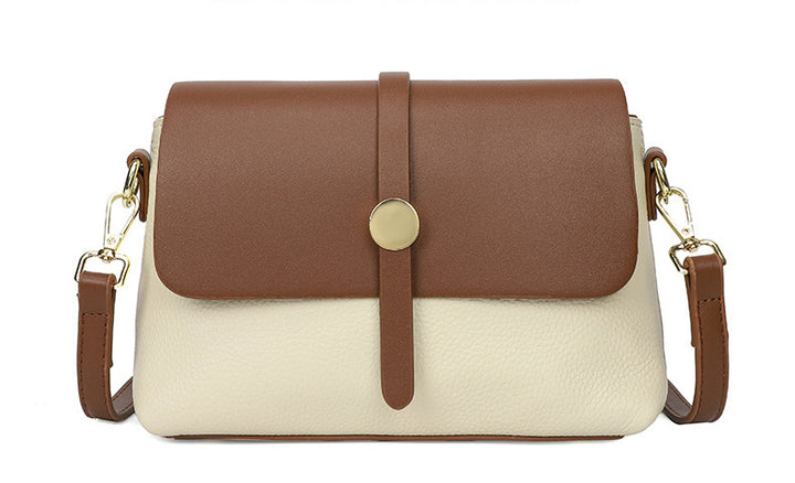 Alyana Plain Cross Bag - Brown