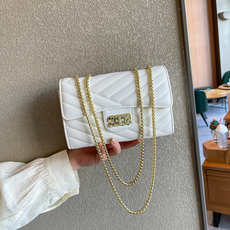 Alore Chain Cross Bag - OffWhite