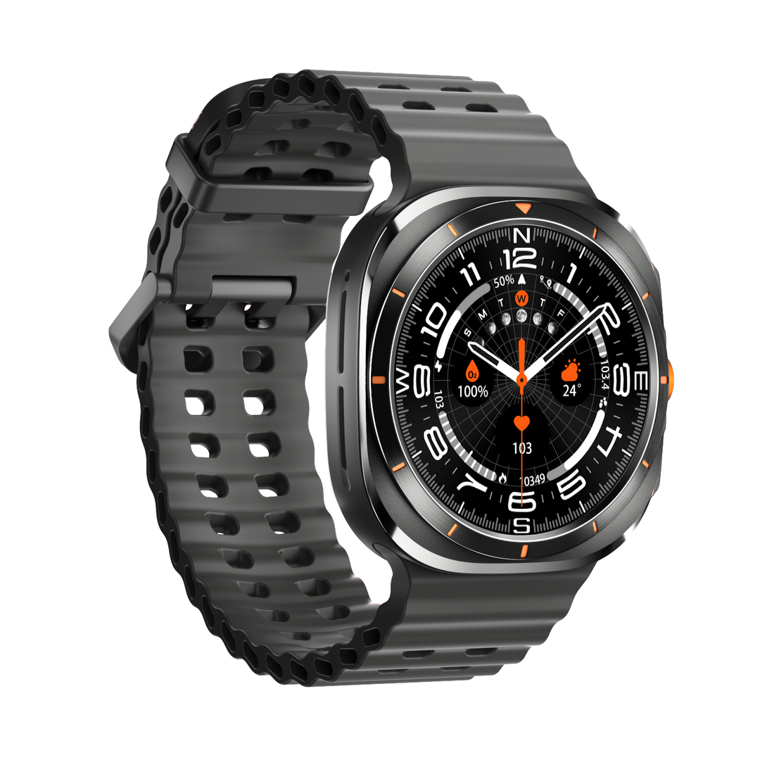 W7 Smart Watch - Black