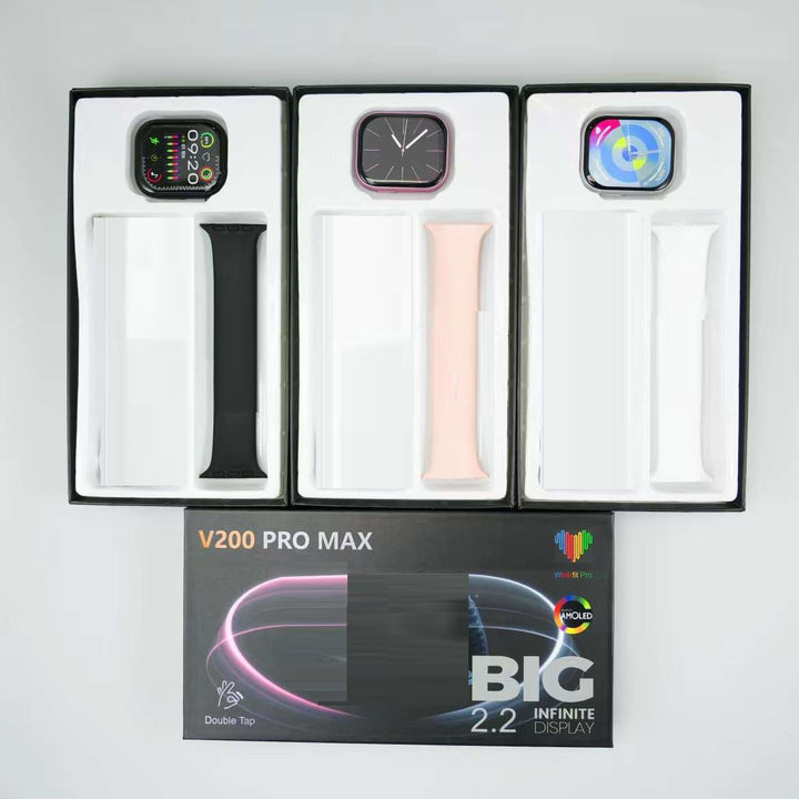 Smart Watch V200 Pro Max -  Silver