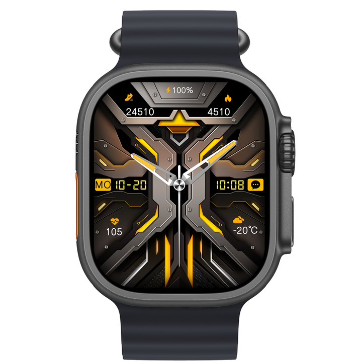 HK9 Ultra2 Smart Watch - Black