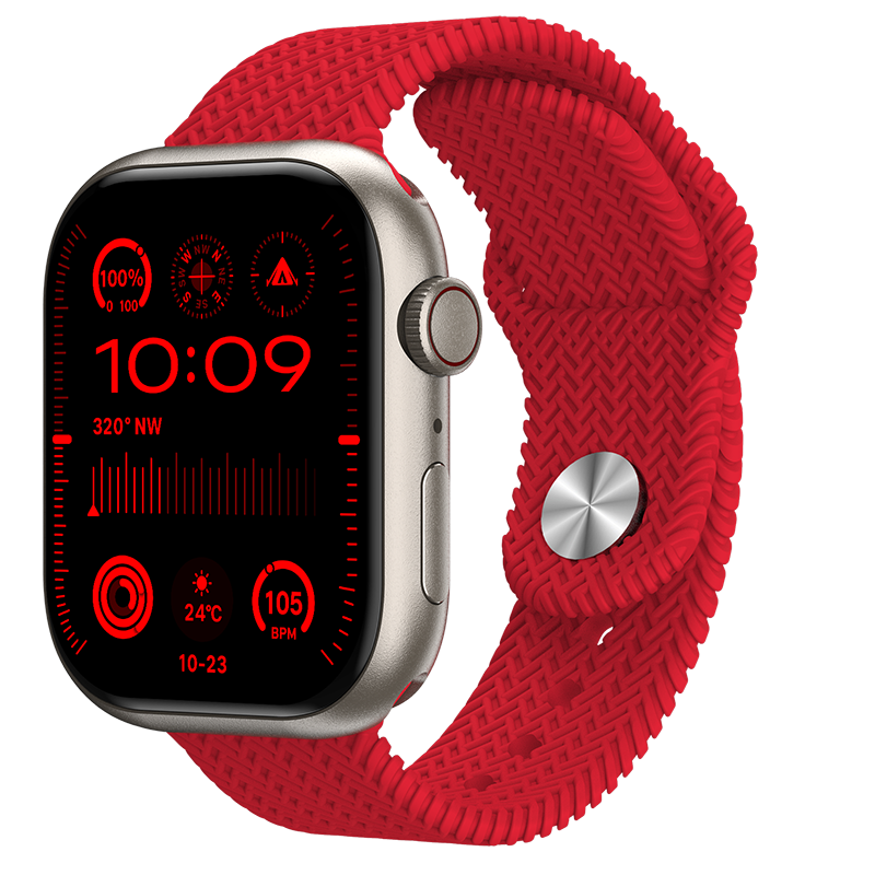 HK9 Pro max Smart Watch - Red