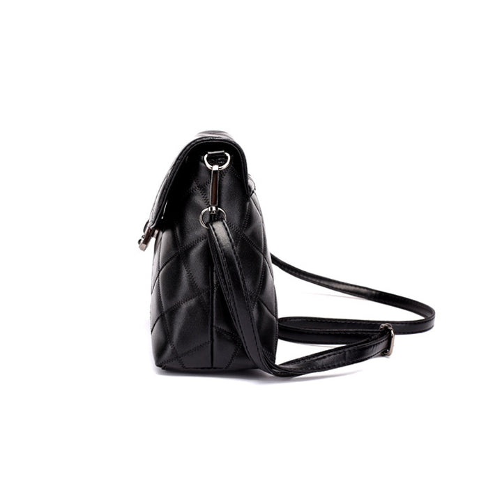 Glossy Cross Bag - Black