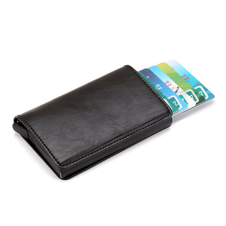 Automatic Pop up Cardholder - Blue