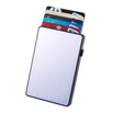 Aluminum Waterproof Automatic Pop Up Cardholder - Gray