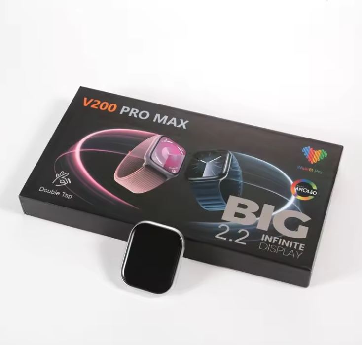 Smart Watch V200 Pro Max -  Silver