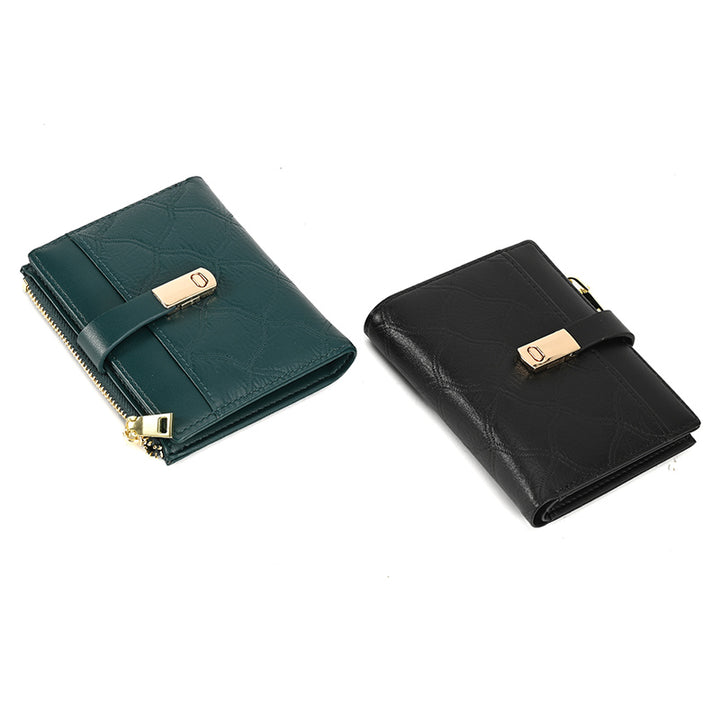 Women Minimalist Wallet - Black