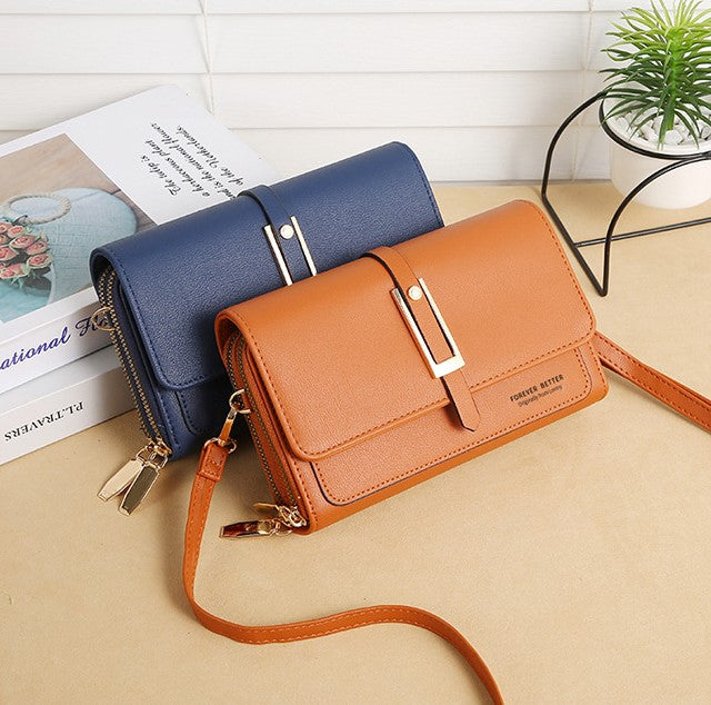 Multi-function Crossbody Phone Bag - Orange