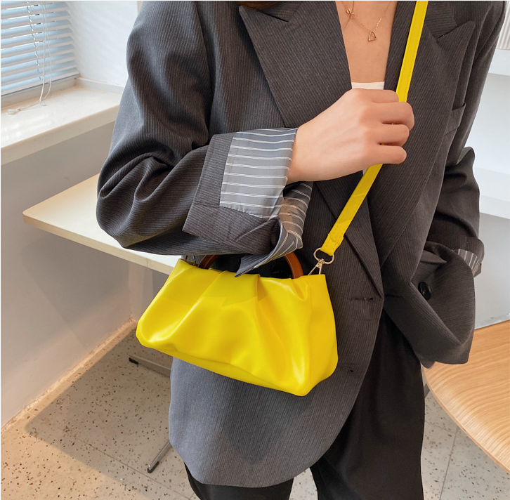 Soft face Cross Bag - Yellow