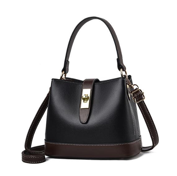 Merina Bucket Bag - Black