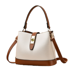 Merina Bucket Bag - White