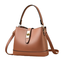 Merina Bucket Bag - Brown