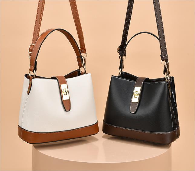 Merina Bucket Bag - White