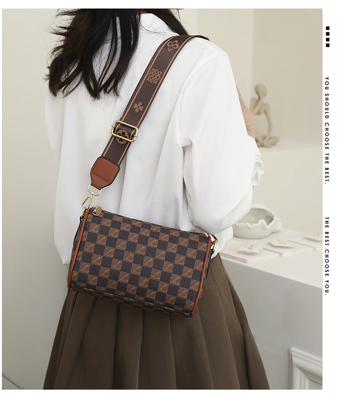 Retro Cross Bag - Light Brown