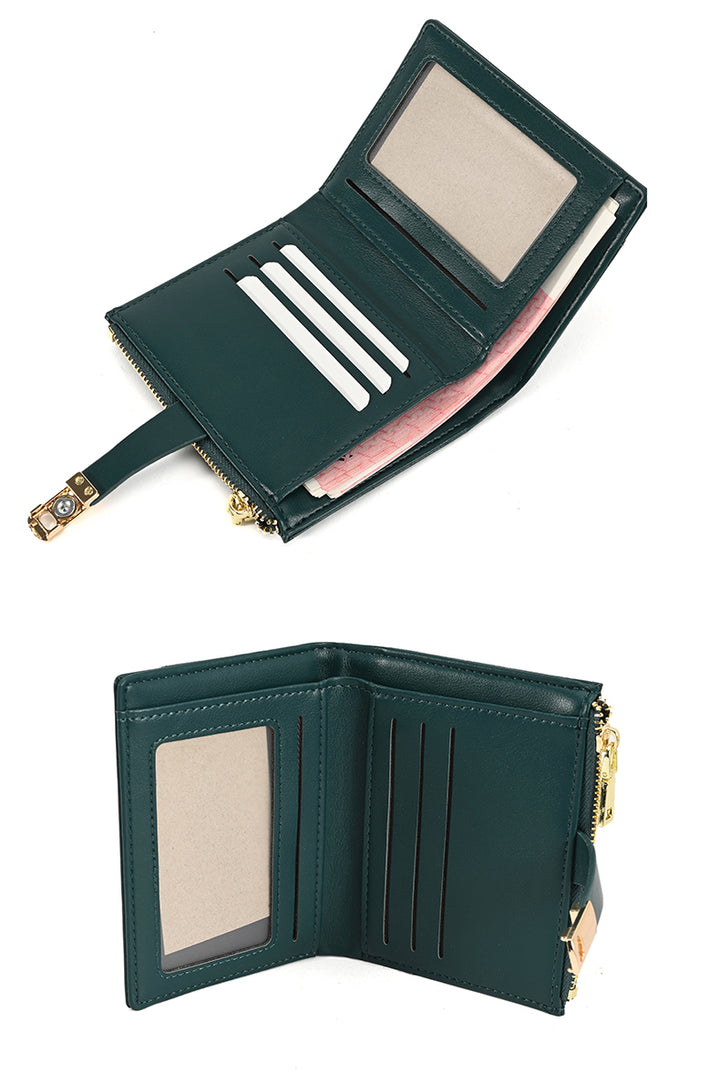 Women Minimalist Wallet - SeaGreen