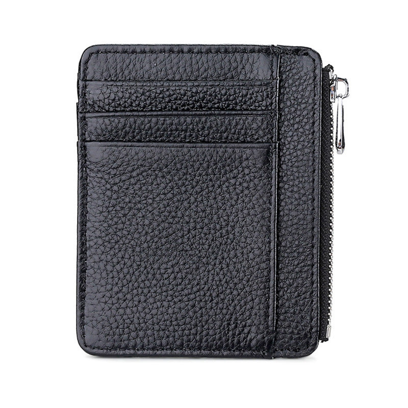 Zipper Cardholder - Black