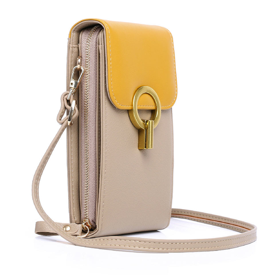 Crossbody Bolso Phone Bag - Yellow