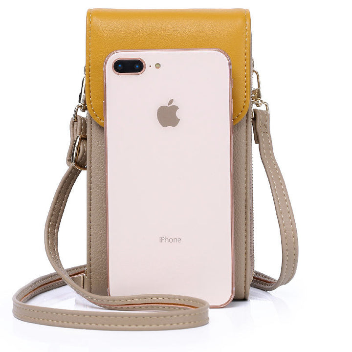 Crossbody Bolso Phone Bag - Yellow