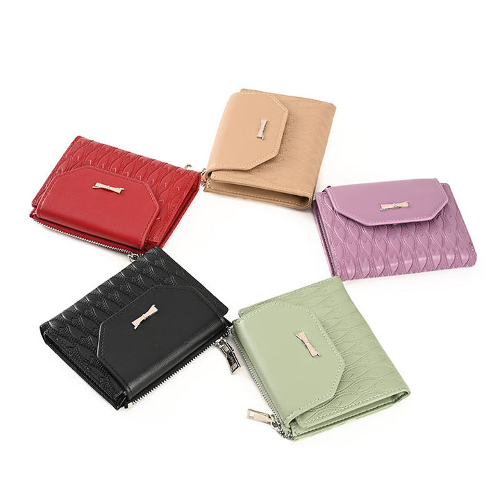 Women Short Wallet - Red