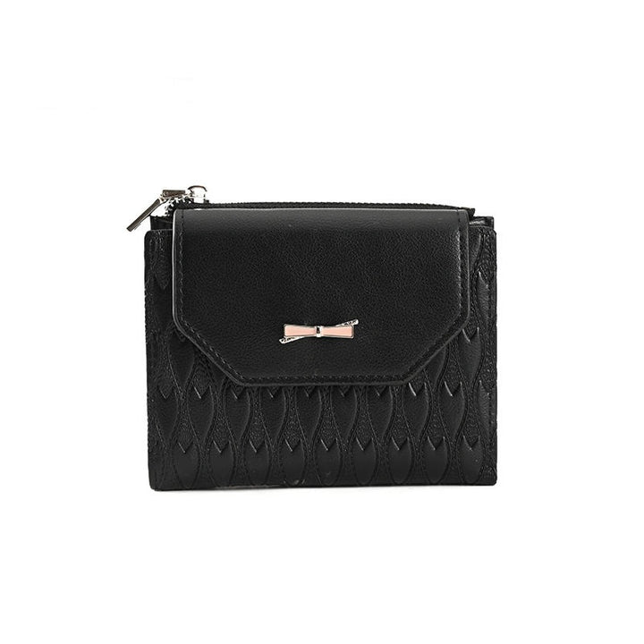 Women Short Wallet - Black