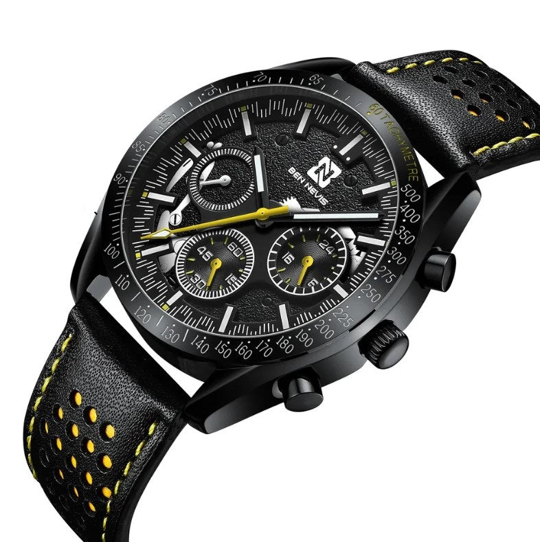 Ben Nevis Luminescent Men Watch - Black