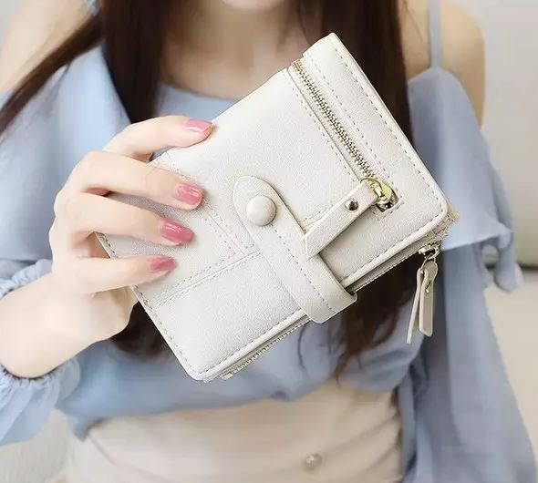 Women Luxury Wallet - White