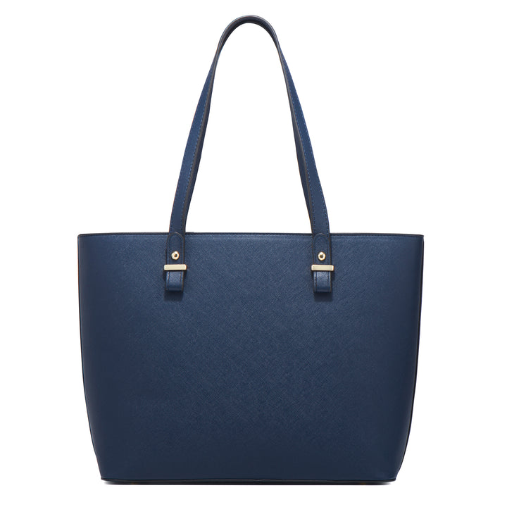 Four Piece Large Tote Bag - Blue