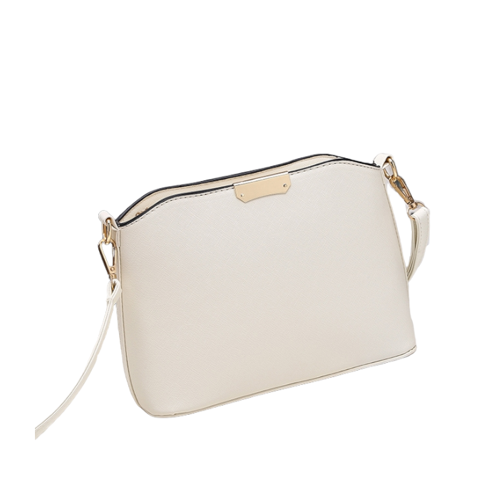 Shell Cross Bag - White