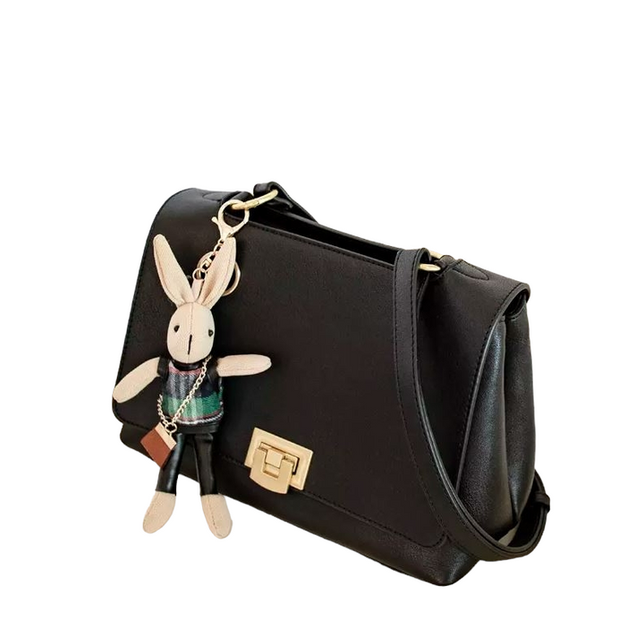 Pareesa Fold Shoulder Bag - Black