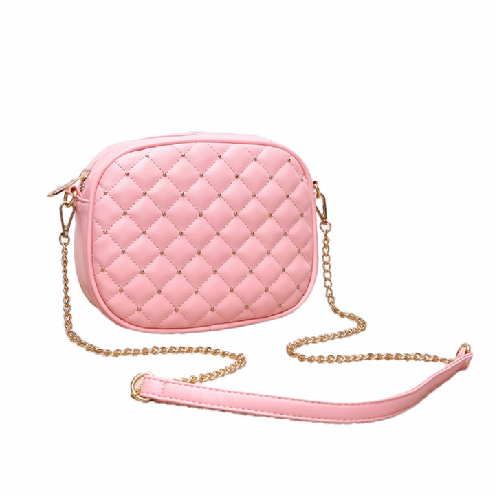 Glitzy Glam Cross Bag - Pink