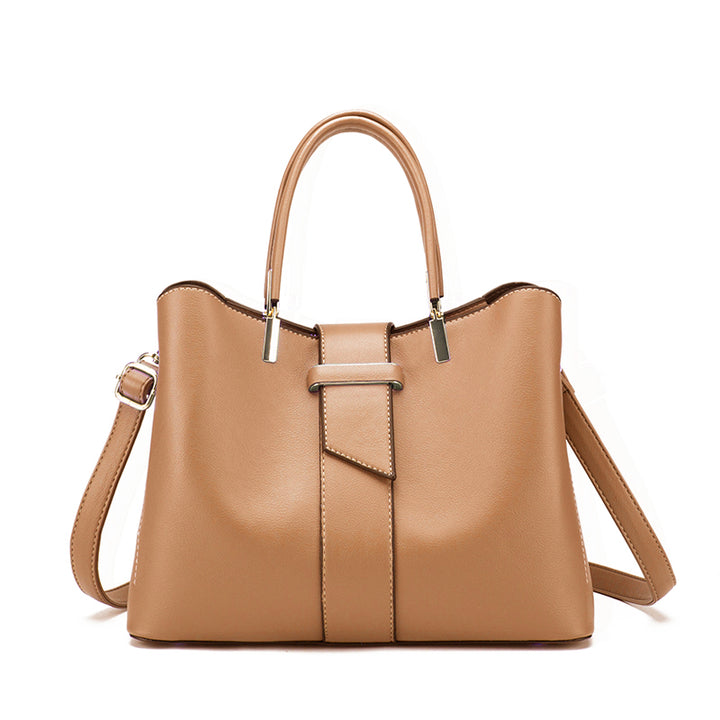 Two Piece Tote Bag - Khaki