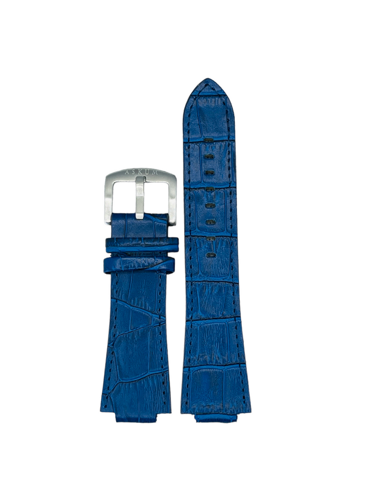 Evreleri Leather Strap - Blue