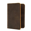 Leather Passport Holder - Coffee