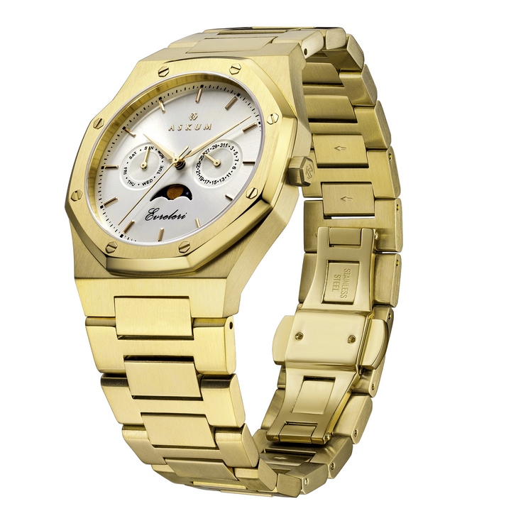 Evreleri Chronograph - Gold Marble