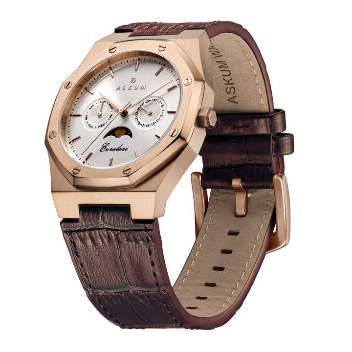 Evreleri Chronograph Leather - Modern Rose